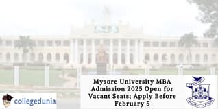 Mysore University MBA Admission 2025 Open for Vacant Seats; Apply Before February 5